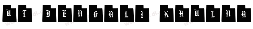 UT Bengali Khulna Bo字体转换